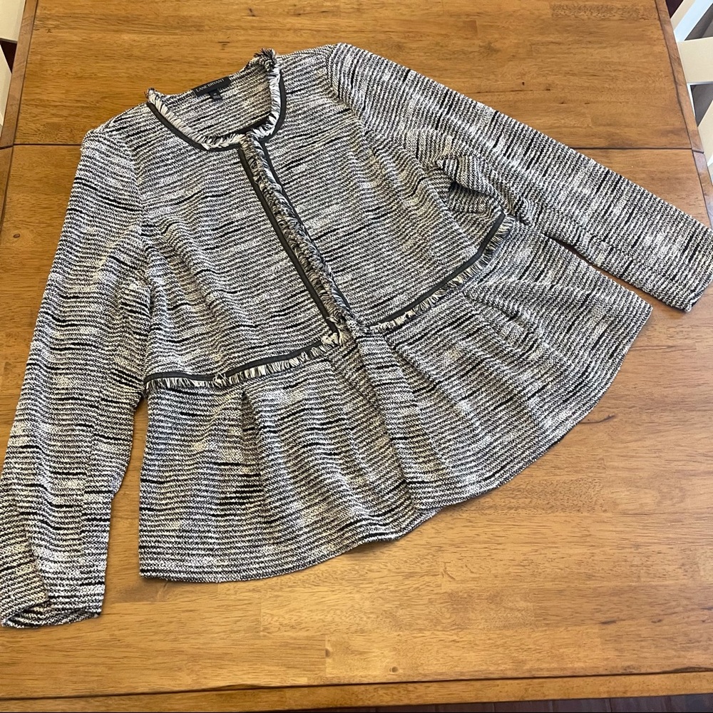 Lane Bryant Sweater / Jacket Black & White Size 20